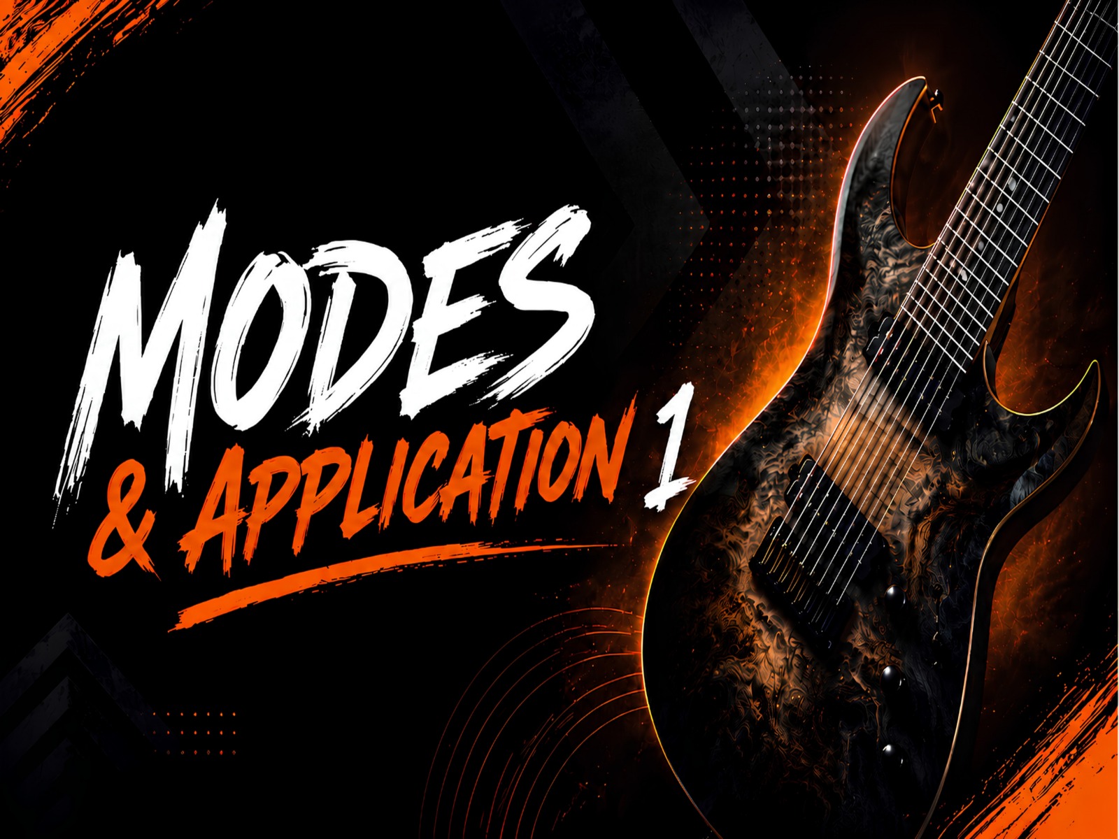 Modes And Application 1